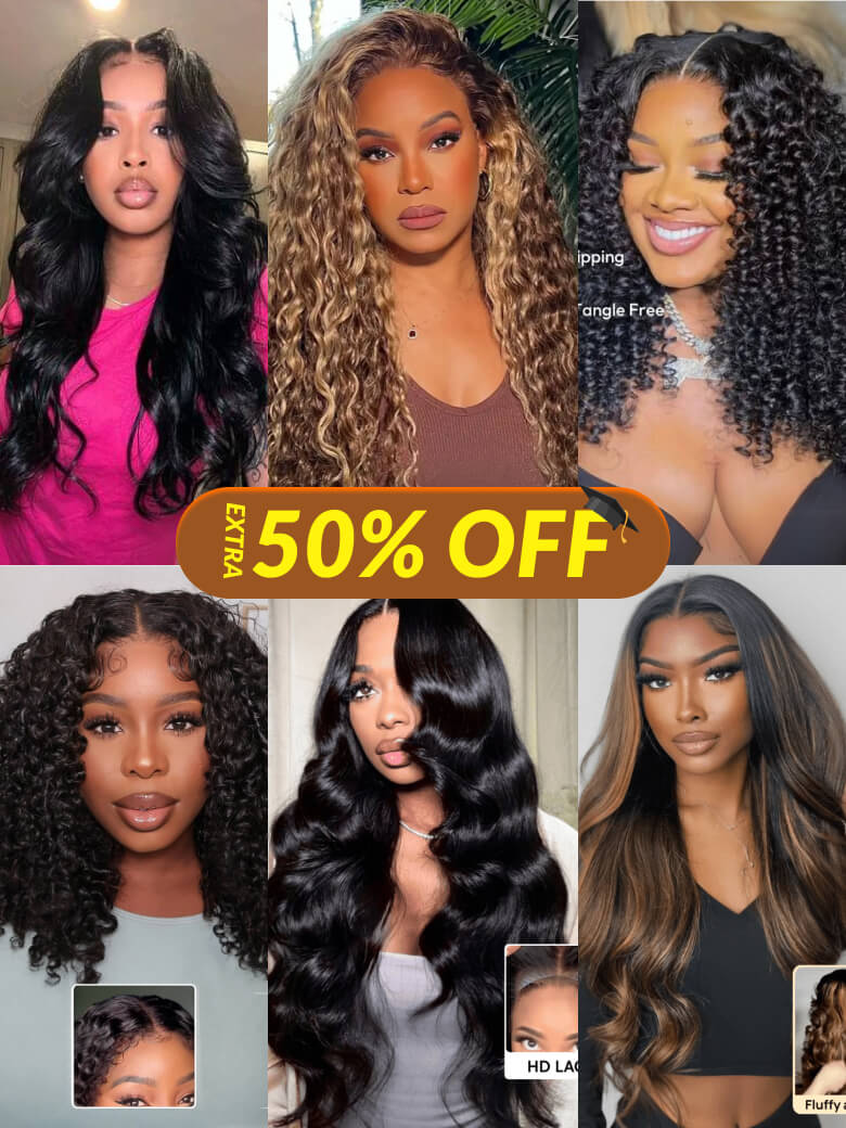Extra 50% OFF| All Kinds Of Bye Bye Knots Wig Glueless Wigs Flash Sale Limited Stock