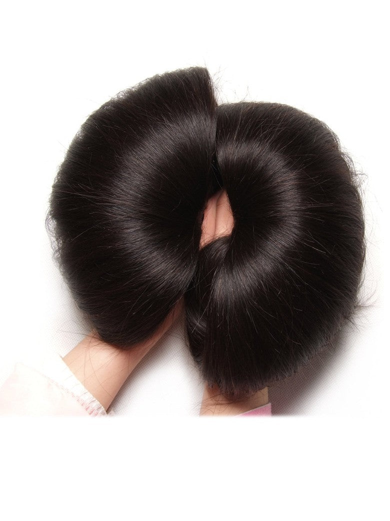 Sunber Virgin Peruvian Hair Straight Hair 4 Bundles With 4*4 Lace Closure, Hotsale Peruvian Hair Weaves