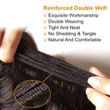 Flash Sale Sunber #2 Dark Brown Hair Bundles straight Human Hair Weave 3 Pcs a lot For Clearance Sale-hair weft details show