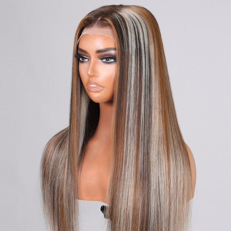 100% Virgin Human Hair Lace Wig, No Chemical