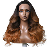 Toasted Caramel Brown Body Wave lace wig