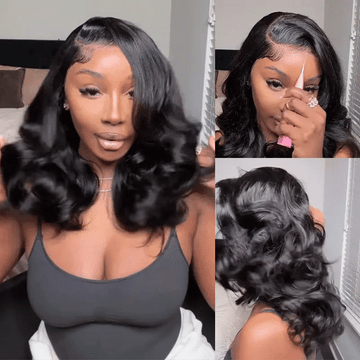 Sunber 180% Density 13x4 Pre Everything Lace Frontal Feathered Hairstyles Wig With Layered Haircuts Flash Sale