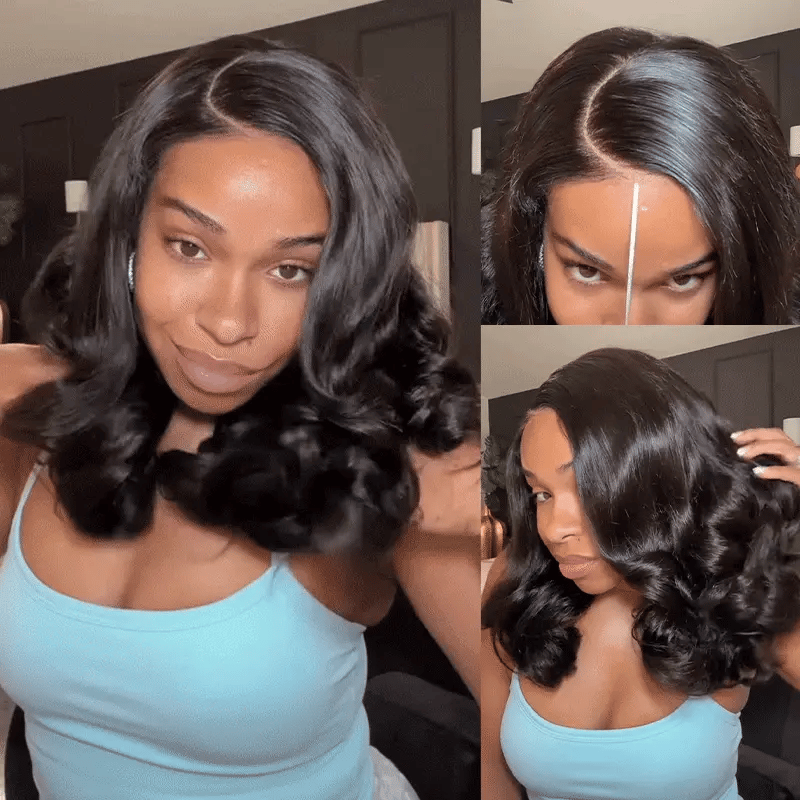 13x4 Pre Everything Lace Frontal Feathered Hairstyles