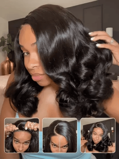 Sunber 180% Density 13x4 Pre Everything Lace Frontal Feathered Hairstyles Wig With Layered Haircuts Flash Sale