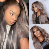 Smokey Mauve with Punky Gray Highlights Multicolor 