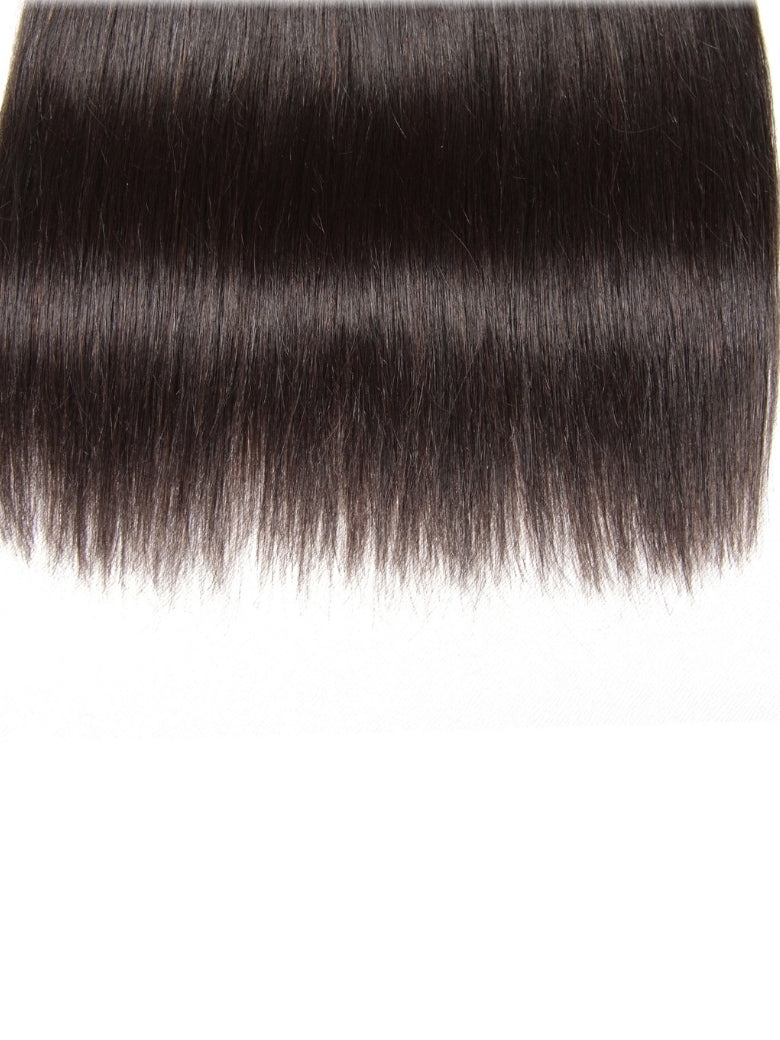 Sunber Hair Thick Peruvian Straight 1/3 Bundles Hair Weave With Remy Human Hair Extensions