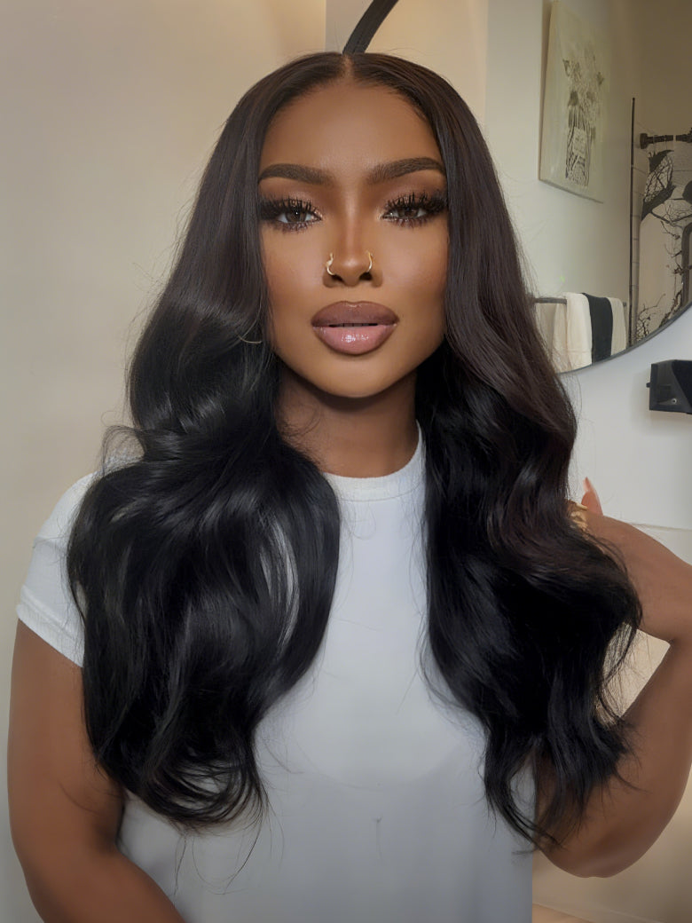 Sunber Full Lace 180% Density Body Wave Human Hair Wig Flash Sale