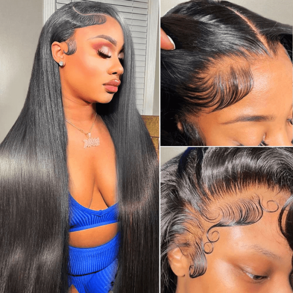 Flash Sale Sunber Soft and Silk Straight Wig 5x5 HD Lace Closure Wigs Human Hair Wig