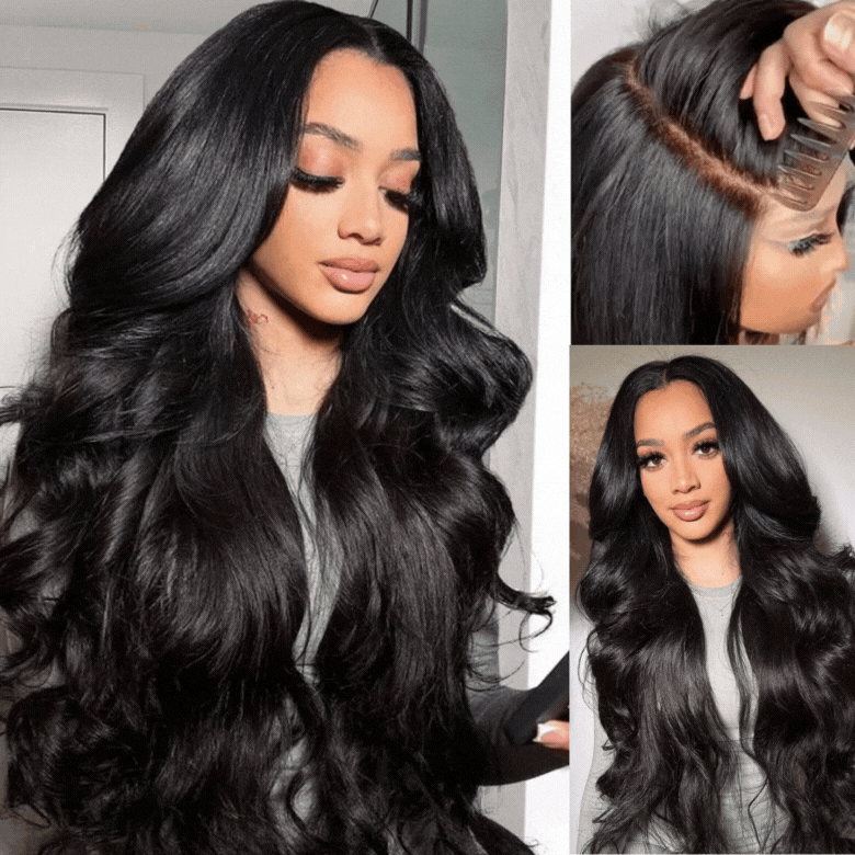 7x5 Bye Bye Knots Pre-plucked Body Wave