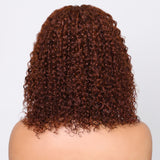 Reddish Brown color lace bob wig