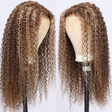  Honey Blonde Highlighted Air Wig
