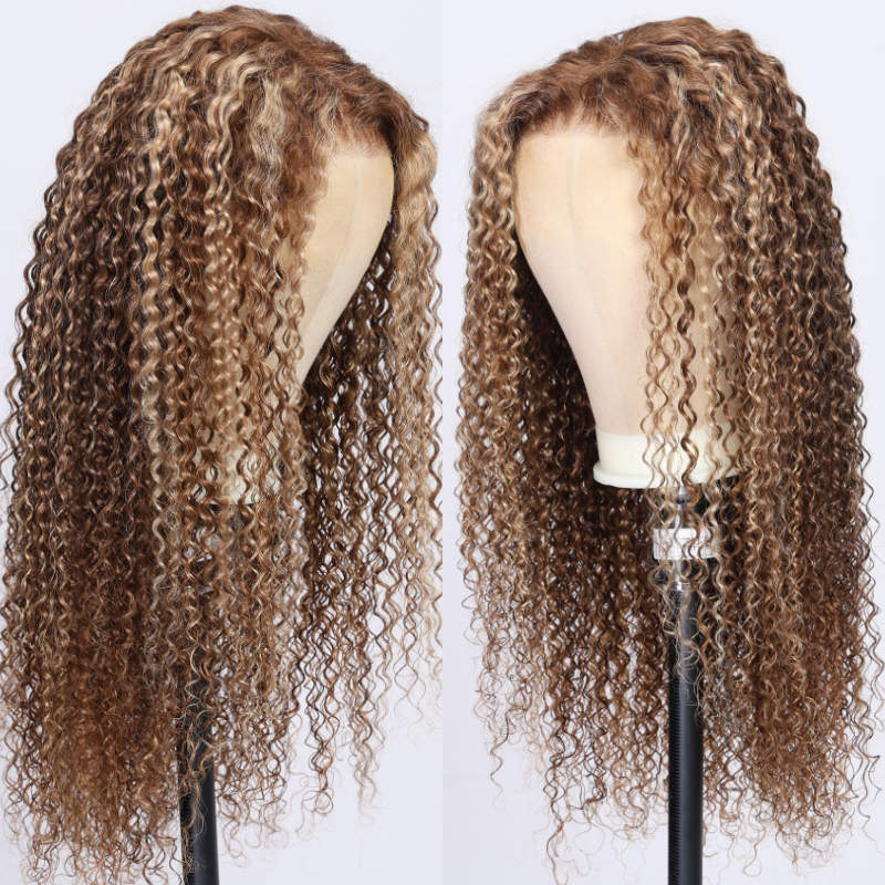  Honey Blonde Highlighted Air Wig
