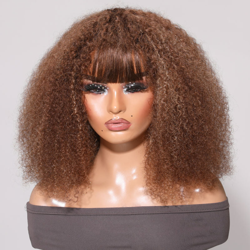 Honey Blonde Highlights colored wig