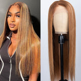 Human Hair Wig With Pre Plucked