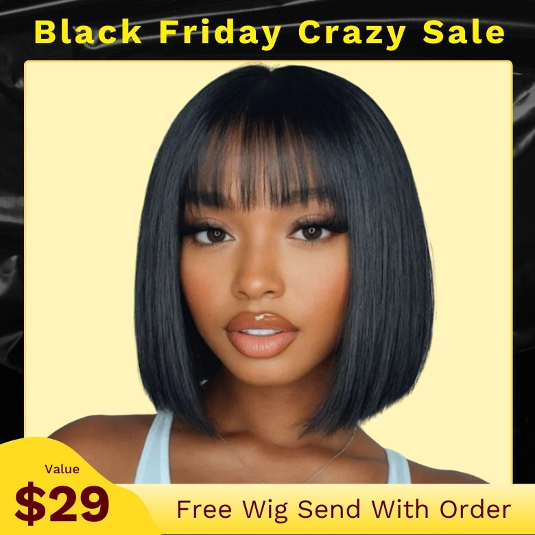 Sunber Exclusive for Black Friday Sale Free Wig Value $29