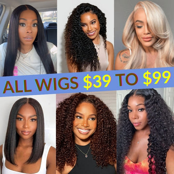 Down To $39丨Crazy Flash Sale All Wigs Limited Stock Sale