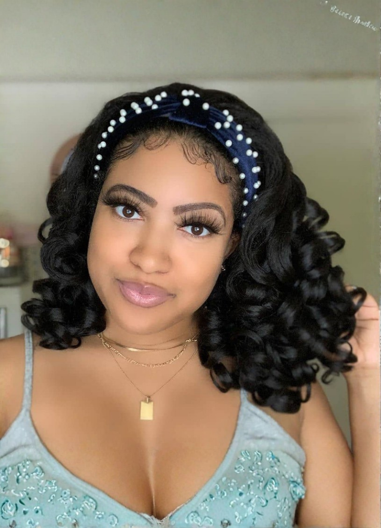 Bob Headband Wigs Body Wave Scarf Wigs Flash Sale Clearance Price