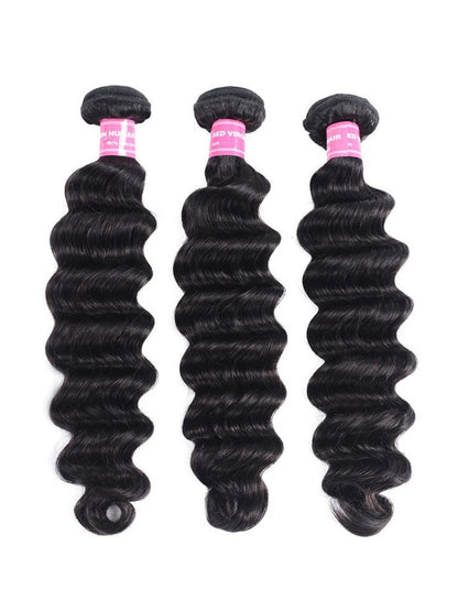 Sunber Hair 3 Bundles Loose Deep Wave Hair Bundles On Sale 12-26 Inch 100% Human Hair
