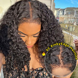 Sunber 7x5 Bye Bye Knots Wigs Jerry Curly Pre-Cut Lace Human Hair Wigs Bleached Knots With Baby Hair