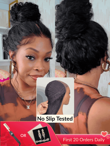 [22”= $78]13x4 Pre Everything Water Wave Put On And Go Lace Frontal Wig Vip Member President&