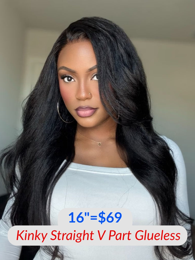 24INCH=$79 Sunber Water Wave 13x4 Pre Cut Lace Human Hair Wigs $100 OFF