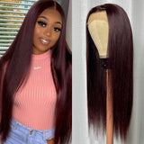 26inch long straight lace wigs