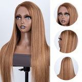 24inch long straight human hair