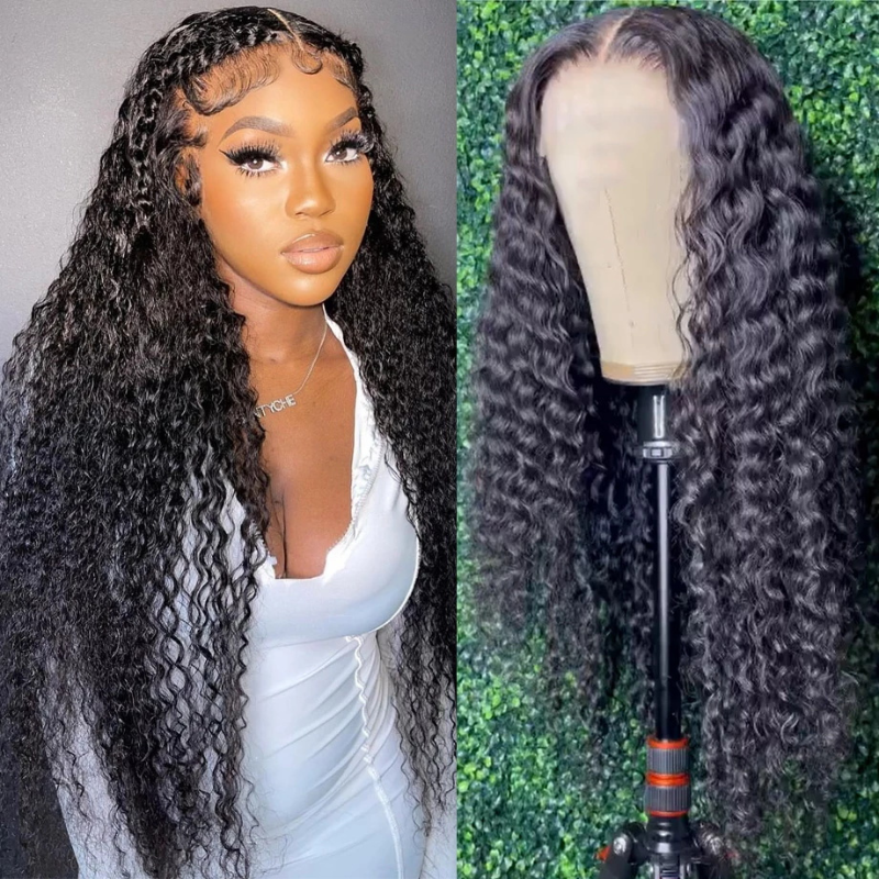 Extra 70% OFF | Sunber Wet And Wavy Curly Hair Lace Wig Real Human Hair Lace Frontal Wig