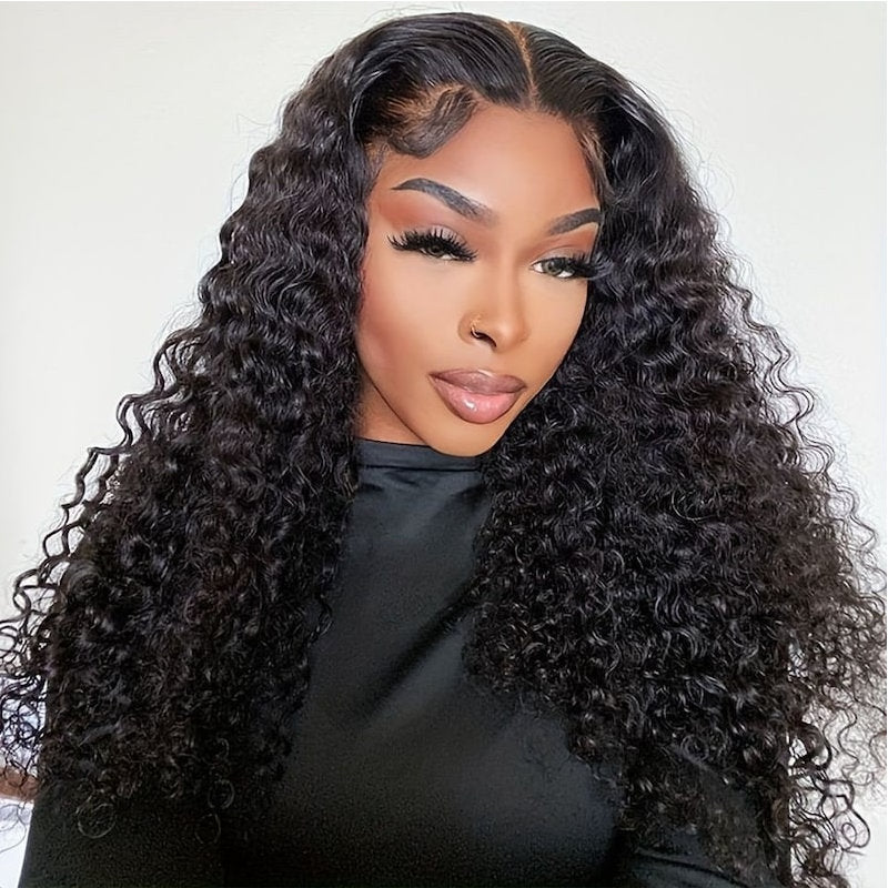 Bleached Knots Jerry Curly 7x5 Lace Wigs – Sunber
