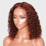 Water Wave human hair bob wig