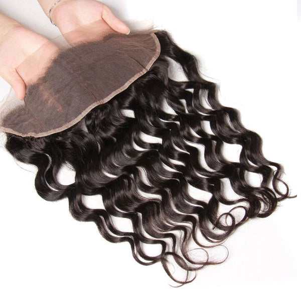 Sunber Hair Virgin Natural Wave 13*4 Ear to Ear Lace Frontal 1pc