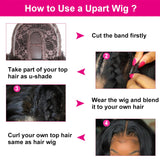 BOGO Buy Body Wave U Part Wig‎ Get Free 1 Bundle Human Hair Weave Flash Sale