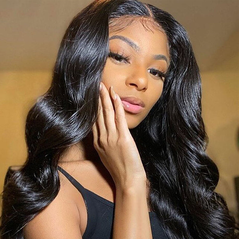 Sunber Small Head Friendly Body Wave New V Part Wigs No Leave Out Glueless Upgrade U Part Wigs