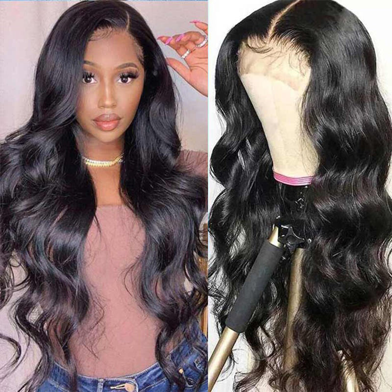Sunber Body Wave Transparent Lace Front Wig Human Hair Pre-Plucked Hairline Instagram Special Offer