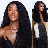 Sunber Natural Deep Wave 13x4 Lace Front Wigs 100% Virgin Human Hair Wigs 150% Density