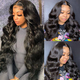 Sunber High-Quality Body Wave 13x4 Glueless HD Lace Front Wigs With Baby Hair Human Hair Wigs