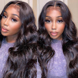 Sunber High-Quality Body Wave 13x4 Glueless HD Lace Front Wigs With Baby Hair Human Hair Wigs