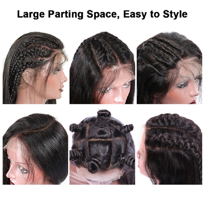 Lace Human Hair Wigs Brazilian Curly Hair Lace Wig For Black Women Wavy - Sunberhair