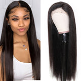 Sunber 9A Grade 13 By 4 Transparent Lace Front Human Hair Wigs Straight Hair Wig Preplucked Human Hair Wig 150% Density