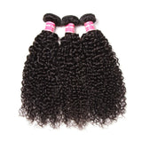 Brazilian Jerry Curly Hair Bundles 3pcs/lot - 100% Human Hair Weaves - Sunberhair