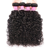 Sunber Hair 4 Bundles New Loose Water Wave Hair 100% Human Virgin Hair Weave