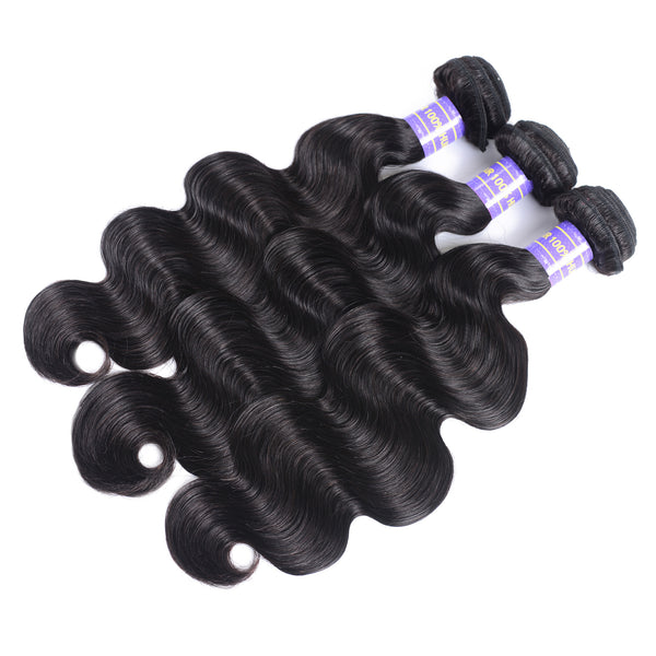 Sunber Hair Affordable Remy Human Hair Brazilian Body Wave Hair 3 Bundles Human Hair Weave