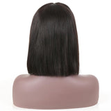 Bob Lace Front Wigs Brazilian Straight Wigs For Black Women Short Bob Wigs Human Hair Middle Part Lace Frontal Wigs - Sunberhair