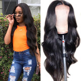 Sunber Body Wave Lace Wig 13 By 4 Transparent Lace Front Wigs Pre-plucked With Babyhair Human Hair Wigs