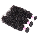 Sunber Hair 3 Bundles New Loose Water Wave Hair , Double Weft Human Hair Weave On Sale