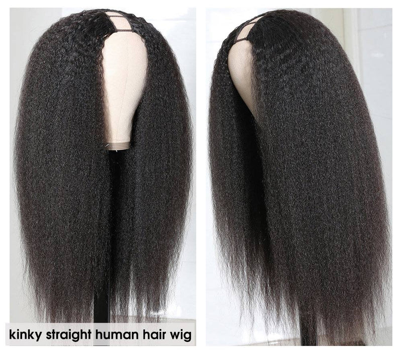 U Part Half Wig With Clips