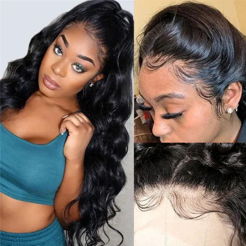 Flash Sale Sunber 5*5 HD Lace Glueless Wigs Invisible Lace Human Hair Wigs Pre Plucked Baby Hair
