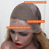 Sunber 13 By 4  Lace Frontal Wigs Body Wave Blonde Highlight Wigs Supernatural and Realistic Flash Sale