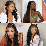 Flash Sale Sunber Highlight Ombre TL27 Color Straight Lace Part Human Hair Wigs Hand Tied Lace Part Wig Huge Sale