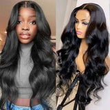 Sunber Body Wave 4*4 Lace Closure Wig Affordable 180% Density Wig